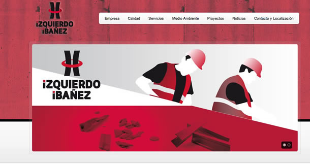 Izquierdo-Ibañez inaugura su nueva página web